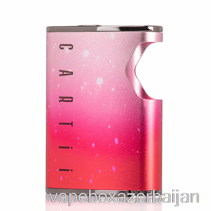 Vape Baku DAZZLEAF Cartii 2 in 1 Twist 510 Thread Battery Red Splatter